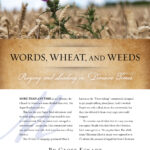 Words, Wheat, and Weeds